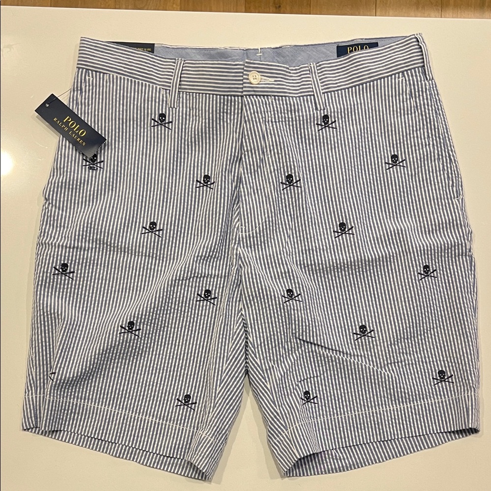 Polo Ralph Lauren - Seersucker Shorts- Men’s Size 33 - New
